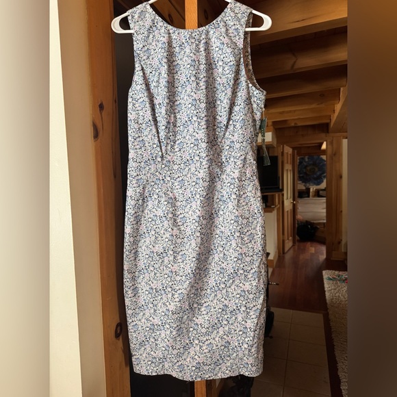 J.McLaughlin Blue and Pink Floral Dress - Picture 3 of 5